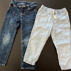 Girls Gap jeans 5T and XS